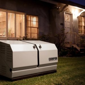 Champion 14kW aXis Home Standby Generator System with 200 Amp aXis Automatic Transfer Switch