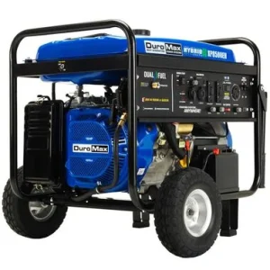 DuroMax 8 500 Watt 16hp Dual Fuel Portable Generator with Electric Start
