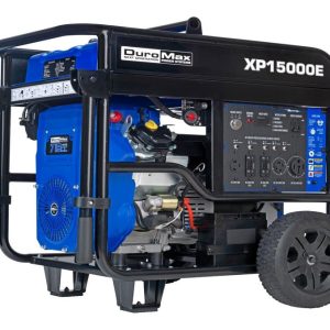 Duromax 15000 Watt v Twin Gas Powered Electric Start Portable Generator