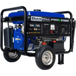 Duromax 5500 Watt Dual Fuel Hybrid Portable Generator