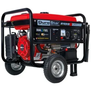 Duromax Durostar DS5500EH 5500 Watt Electric Start Dual Fuel Hybrid Portable Generator