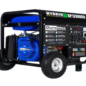 Duromax XP12000EH Dual Fuel Portable Generator 12000 Watt Gas or Propane Powered Electric Start Home Back Up and RV Ready 50 State Approved