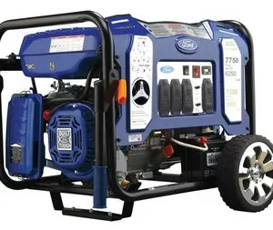 Ford 7 750 6 250 Watt Dual Fuel Gasoline Propane Powered Electric Recoil Start Portable Generator with 420 cc Ducar Engine
