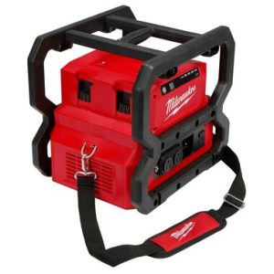 Milwaukee M18 Carry ON 3600with 1800W Power Supply Shoulder Strap 5 0Ah Extended Capacity Battery 4pk Bundle