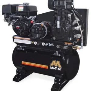 Mitm 30 Gallon Stationary Air Compressor and Generator Combination