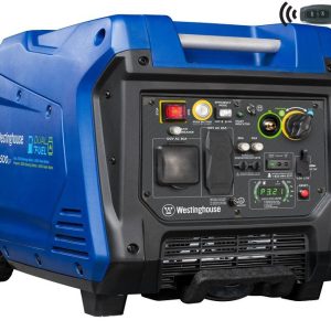 Westinghouse iGen Dual Fuel Inverter Portable Generator 3700 Rated 4500 Surge Watt with Remote Start